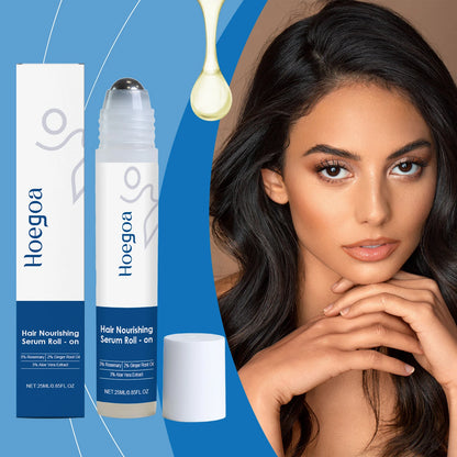 25Ml Rosemary Hair Growth Roller Essence Reduce Hair Breakage Bifurcate Increase Hair Density Nourish Strengthen Toughen